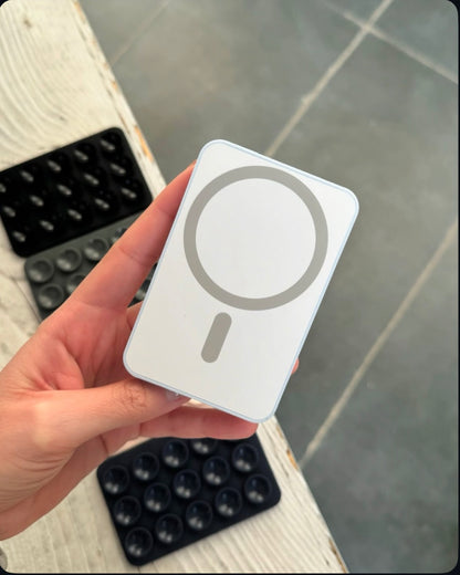 New Magnetic Phone Holder For Magsafe Suction Cup Silicone Magnet Wall Mount Stand